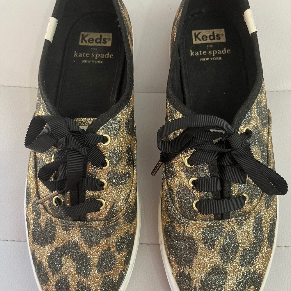 Kate Spade Leopard Print keds